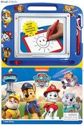 Paw Patrol Read & Doodle - Learning Resources for Kids, a Magnetic Drawing Pad, an Easy-To-Use Pen, 22-Page Board Book for Reading and Drawing (en Inglés)