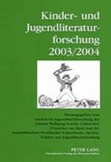 Kinder- und Jugendliteraturforschung 2003 (en Alemán)
