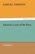 johnson's lives of the poets - volume 1 (en Inglés)