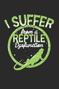 I suffer from a reptile dysfunction: Wochenplaner (en Alemán)