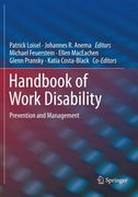 Handbook of Work Disability: Prevention and Management