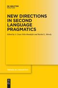 New Directions in Second Language Pragmatics (en Inglés)