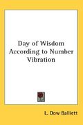 day of wisdom according to number vibration (en Inglés)