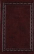 ESV Value Compact Bible (TruTone, Mahogany, Border Design)