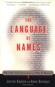 the language of names