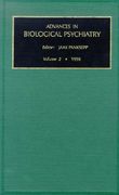 advances in biological psychiatry (en Inglés)