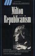 Milton and Republicanism Paperback (Ideas in Context) 