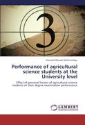 performance of agricultural science students at the university level (en Inglés)