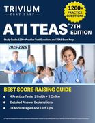 Ati Teas 7th Edition Study Guide: Practice Test Questions and Teas Exam Prep (en Inglés)