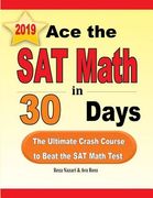 Ace the SAT Math in 30 Days: The Ultimate Crash Course to Beat the SAT Math Test (en Inglés)