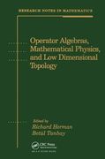 Operator Algebras, Mathematical Physics, and Low Dimensional Topology (en Inglés)