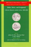 Sober, Strict, and Scriptural: Collective Memories of John Calvin, 1800-2000 (en Inglés)