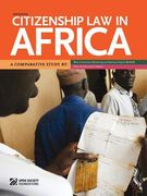 citizenship law in africa. a comparative study (en Inglés)