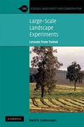Large-Scale Landscape Experiments Hardback: Lessons From Tumut (Ecology, Biodiversity and Conservation) (en Inglés)