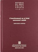Acreixement en el Dret Successori Català (en Catalán)