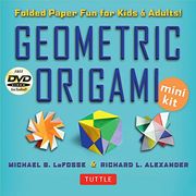 Geometric Origami Mini Kit: Folding Paper fun for Kids and Adults! 