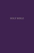 KJV, Gift and Award Bible, Imitation Leather, Purple, Red Letter Edition (en Inglés)