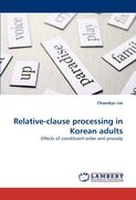 relative-clause processing in korean adults (en Inglés)