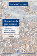 Después de la gran división (en Español (O Castellano))