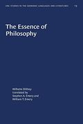 The Essence of Philosophy: 13 (University of North Carolina Studies in Germanic Languages and Literature) (en Inglés)