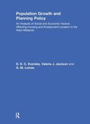 Population Growth and Planning Policy: Housing and Employment Location in the West Midlands