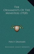 the ornaments of the ministers (1920) (en Inglés)