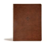 CSB Life Connections Study Bible, Brown Leathertouch: For Personal or Small Group Study (en Inglés)