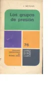 Los grupos de presion (in Spanish)