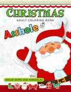Christmas adults Coloring Book Vol.1: Swear word and Mandala 18+ (en Inglés)