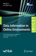 Data Information in Online Environments. 5th International Conference, DIONE 2024, Sanya, China, November 11, 2024, Proceedings
