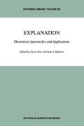 explanation: theoretical approaches and applications (en Inglés)