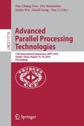 Advanced Parallel Processing Technologies: 13th International Symposium, Appt 2019, Tianjin, China, August 15-16, 2019, Proceedings (en Inglés)