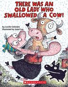 There was an old Lady who Swallowed a Cow! A Board Book (en Inglés)