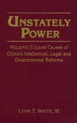 local causes of china's intellectual, legal, and governmental reforms (en Inglés)