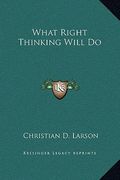 what right thinking will do (en Inglés)