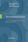 The Structure of Style: Algorithmic Approaches to Understanding Manner and Meaning (en Inglés)