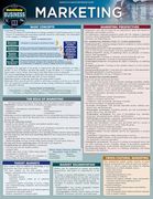 Marketing: A Quickstudy Laminated Reference Guide (Quickstudy Reference Guide) (en Inglés)