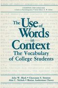 The Use of Words in Context: The Vocabulary of Collage Students (en Inglés)