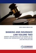 banking and insurance law volume two (en Inglés)