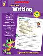 Scholastic Success With Writing Grade 5 Workbook (en Inglés)