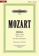 Mass in C Minor K427 (Completed by F. Beyer) (Vocal Score): For Sstb Soli, Choir and Orchestra, Urtext (en Inglés)