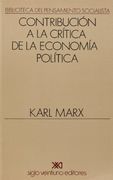 Contribucion a la Critica de la Economia Politica