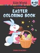 Easter Coloring Book (Ages 4-12): 50 interesting and funny illustrations made in different styles (en Inglés)