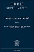 Perspectives on English. Studies in Honour of Professor Emma Vorlat (en Inglés)