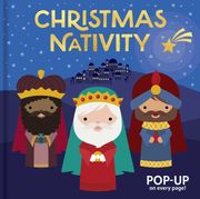 Christmas Nativity: Pop-Up Book: Hardcover board book (en Inglés)