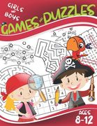 Games and Puzzles Ages 8-12: Fun and Challenging Games for Girls and Boys: Mazes, Find the Difference, Wordsearch, Sudoku. (en Inglés)