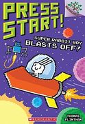Super Rabbit boy Blasts Off! A Branches Book (Press Start! #5) (en Inglés)