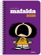Agenda Mafalda 2026 Anillada Violeta