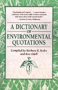 a dictionary of environmental quotations