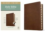 Nlt Personal Size Giant Print Bible, Filament Edition, Brown 
